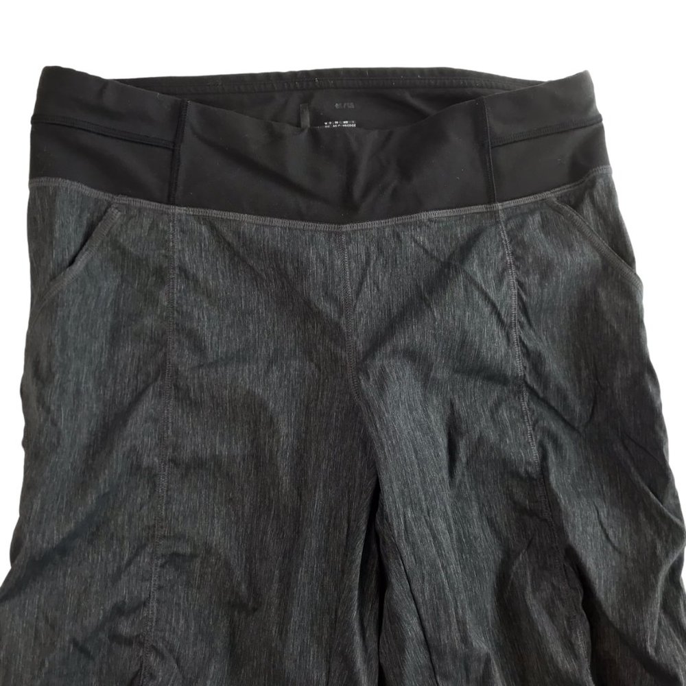 LUCY Athletic Dance Pants. Dark Gray. Size women's M. Drawstring at Cuff - Picture 4 of 10